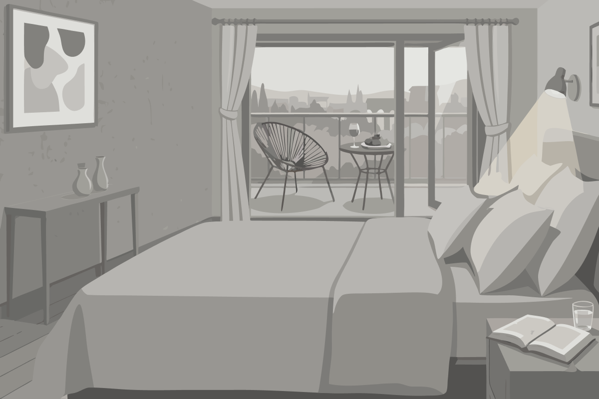 Chambre Simple - Vue sur Mer